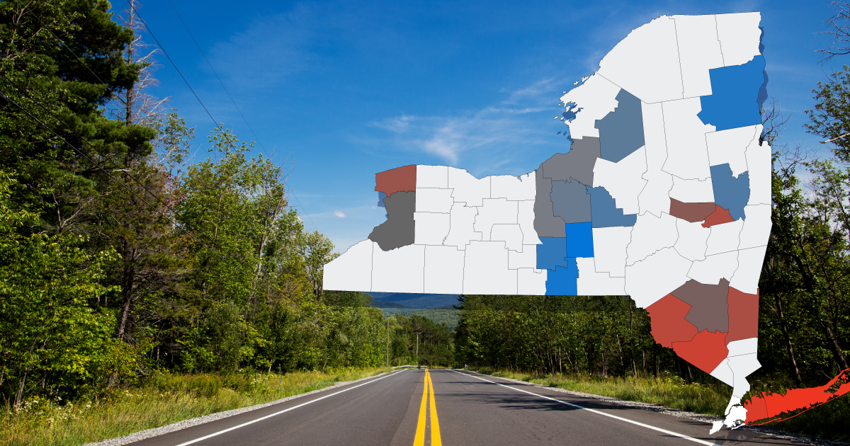 Which New York Counties Have the Best Drivers at Avoiding Car Accidents?