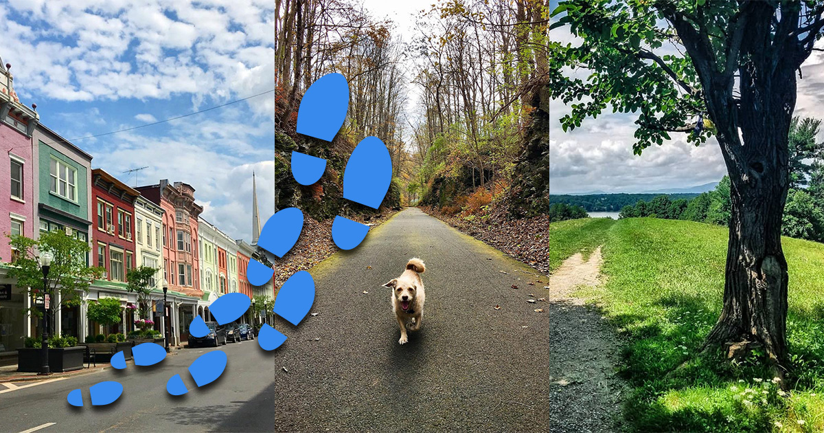 The 11 Most Popular Places for Hudson Valley Pedestrians to Walk